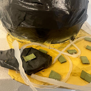 spilled phô (cardboard) spilled phô (cardboard)